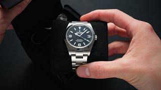 Budget Watch Expert Tries ROLEX For The First Time (Rolex Explorer Unboxing)