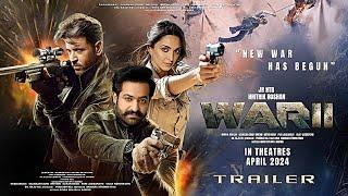 Hrithik Roshan War 2 Movie Official Poster Review | War 2 Movie Official Trailer Update |