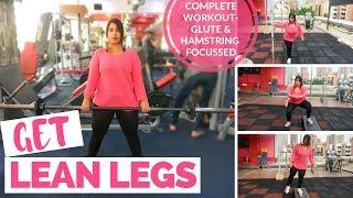 How to get Lean Legs | COMPLETE WORKOUT ROUTINE | Kanzah Syed