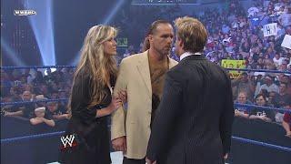 Shawn Michaels Announcement (Chris Jericho Punches Shawn Michaels Wife): SummerSlam 2008