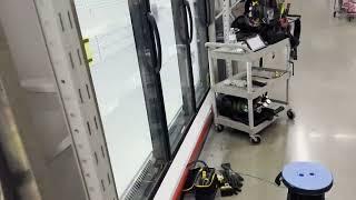 TXV Replacement on a Ice Cream Case #refrigeration #hvacr #hvacrtechnician #hvacrepair