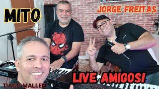 LIVE TIAGO MALLEN E AMIGOS feat. MITO PASCOAL E JORGE FREITAS (LOUVORES QUE MARCARAM) #cover #louvor