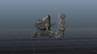 Diesmech dieselpunk mecha motion samples