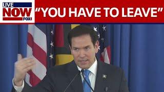 FULL REMARKS: Marco Rubio and Guyanese president hold joint presser