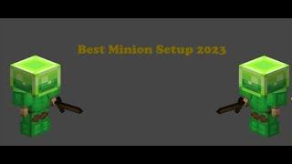 Best hypixel minion setup  [slime minions]