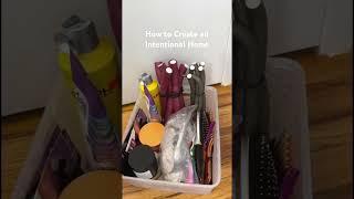 Make decluttering a habit! #declutter #intentionalhome #homeorganization #homereset #minimalism