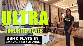 Flats In Mohali  Airport Road Sector-82 (3BHK) Near  GMADA IT CITY