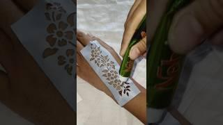 Mehndi Sticker #youtubeshorts #mehndi #hennatattoo #viralvideo