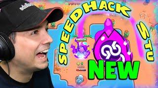 STU New Hypercharge be like Speedhacking - Brawl Stars