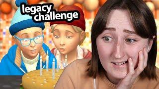 aging up EVERY SIM in my legacy challenge