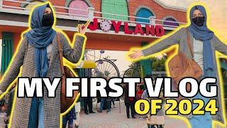 Joy land Rawalpindi || Super Space|| First Vlog of 2024 || Good bye! 2023