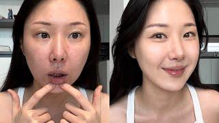 시술없이 물광피부 메이크업 GRWM  l 소의튜브soytube