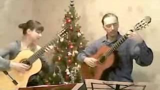 New Year 2011 with GuitarMag: Mikhail Kornishin & Victoria Nalyotova - "Spanish dance" by De Falla