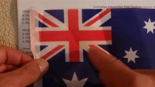 ASMR - Citizenship Test - Australian Accent - Reading the Questions & Answers in a Quiet Whisper