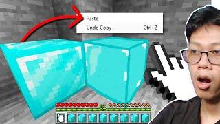 ខ្ញុំអាច Copy Past អ្វីក៏បានក្នុង Minecraft