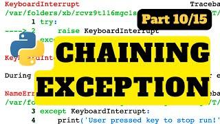 Exception chaining | Python Tutorial