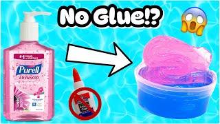 No Glue Hand Sanitizer Slime!? 🫧 EXPOSING/TESTING VIRAL NO GLUE SLIME RECIPES!!