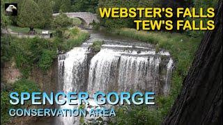 Spencer Gorge Conservation Area  Webster's Falls, Tew Falls & Dundas Peak  Hamilton, Ontario