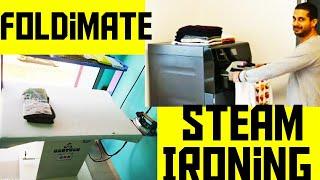 Automatic folding machine //foldimate :Automatic Steam ironing machine //GARTECH