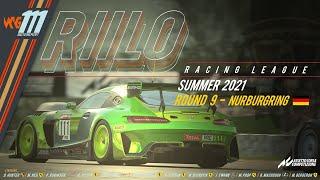 ACC: Riilo Racing League - Round 9 LIVE. 1 hour of NURBURGRING