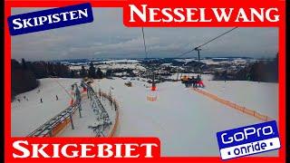 NESSELWANG SKIGEBIET Alpspitzbahn Pisten ONRIDE GoPro