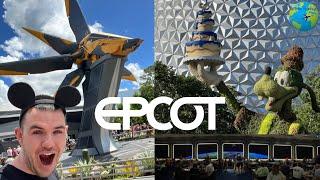 EPCOT - Guardian's of the Galaxy Cosmic Rewind &  Space 220 + Riding Rides! Orlando Vlog 2022