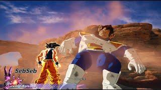 Dragonball Sparking Zero Goku Episode Battle #1 Goku wird SSJ gegen Wehraffe Vegeta What IF