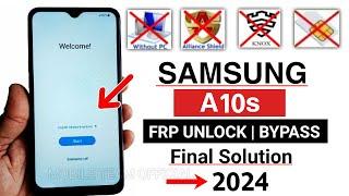 Samsung A10s (SM-A107F) Frp Bypass Android 10/11 Without PC | Google Account Unlock Samsung A10s