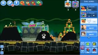 Angry Birds Friends - Green Day Levels 3-4-5 (HD)