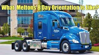 Inside Melton Trucking Lines' 8-Day Orientation: My Experience & What You Should Expect!