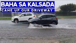 FLOODING UP OUR DRIVEWAY/ SUNSHINE COAST/ LYN STEVE LIFESTYLE