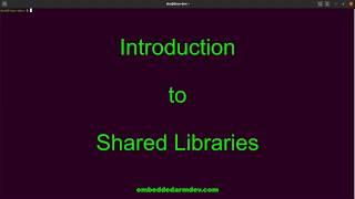 Creating and Linking Shared Libraries on Linux with gcc