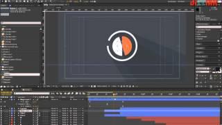 Сompass.  After Effects.  Animation