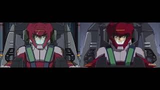 Freedom Gundam first launch remake (comparison)