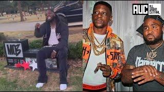 Ralo's Shocking Visit To Boosie Artist Mo3's Gravesite Caught On Film! 