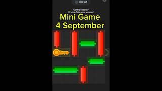 Mini Game Today 4 September Hamster Kombat How To Solve Mini Game Puzzle in Hamster Kombat 100%Solve