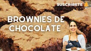 ¡BROWNIES DE CHOCOLATE! Super receta, y fáciles! - Sandra Jarufe Pastelería