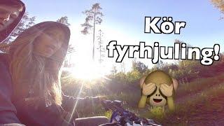 VLOGG: Kör fyrhjuling på min pojkväns landställe!