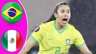 Brazil vs Mexico Highlights | 2024 Concacaf W Gold Cup