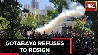 Sri Lanka Crisis: Protests Escalate In Colombo As President Gotabaya Rajapaksa Refuses To Resign