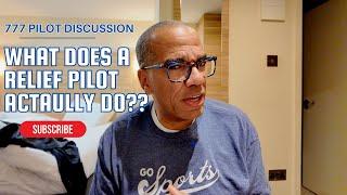 What does a Relief Pilot actually do?