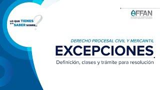 Lo que tienes que saber sobre... Excepciones