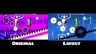 "Zettabyte" Original vs Layout | Geometry Dash Comparison