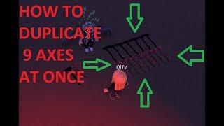 How to duplicate 9 axes at once load