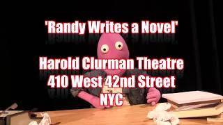 Vaudevisuals interview with Randy - “Randy Writes a Novel”