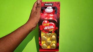 Teddy bear  with  heart Chocolate Review Ibibna