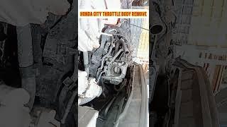 how to clean throttle body- throttle body without removing  #automobile#mechanic #shorts