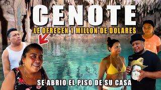 Descubren CENOTE en Casa y Extranjeros le ofrecen 1 Millon de DOLARES