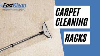 Top 6 Carpet Cleaning Hacks That Work Wonders (Cleaning Tips)