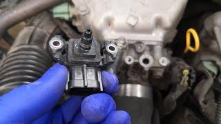 Suzuki Every Wagon DA64W | DIY How to clean a MAP Sensor (Manifold Absolute Pressure Sensor) | #k6a